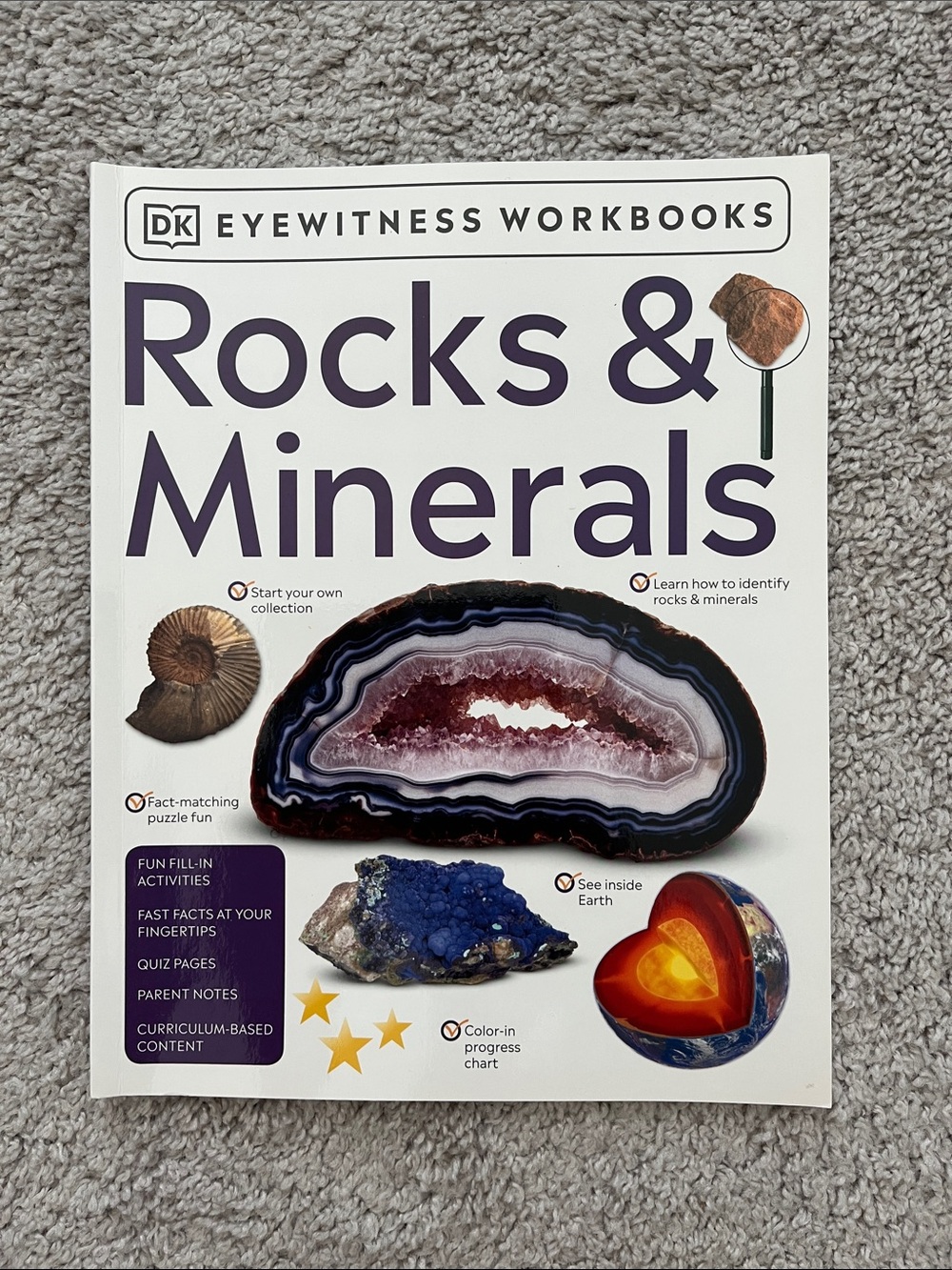DK Eyewitness Workbooks: Rocks & Minerals